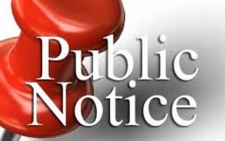 Public Hearing Notice 